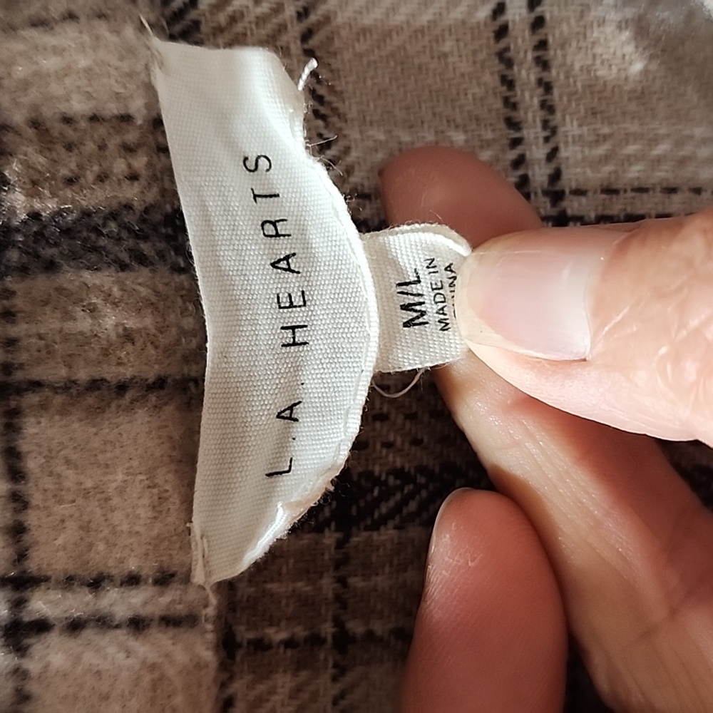 Thick soft flannel size M/L - Picture 2 of 5